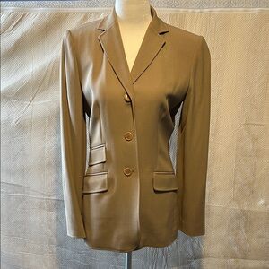 Vintage Ann Taylor Factory Tan Women's Blazer